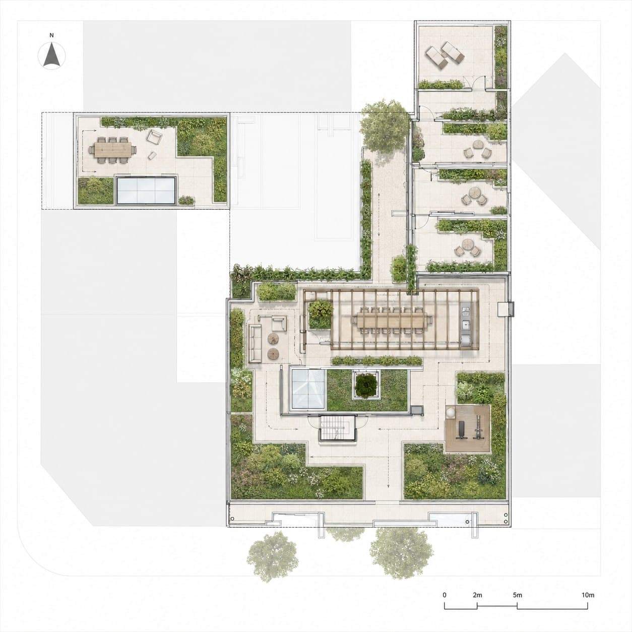 Plans and sections