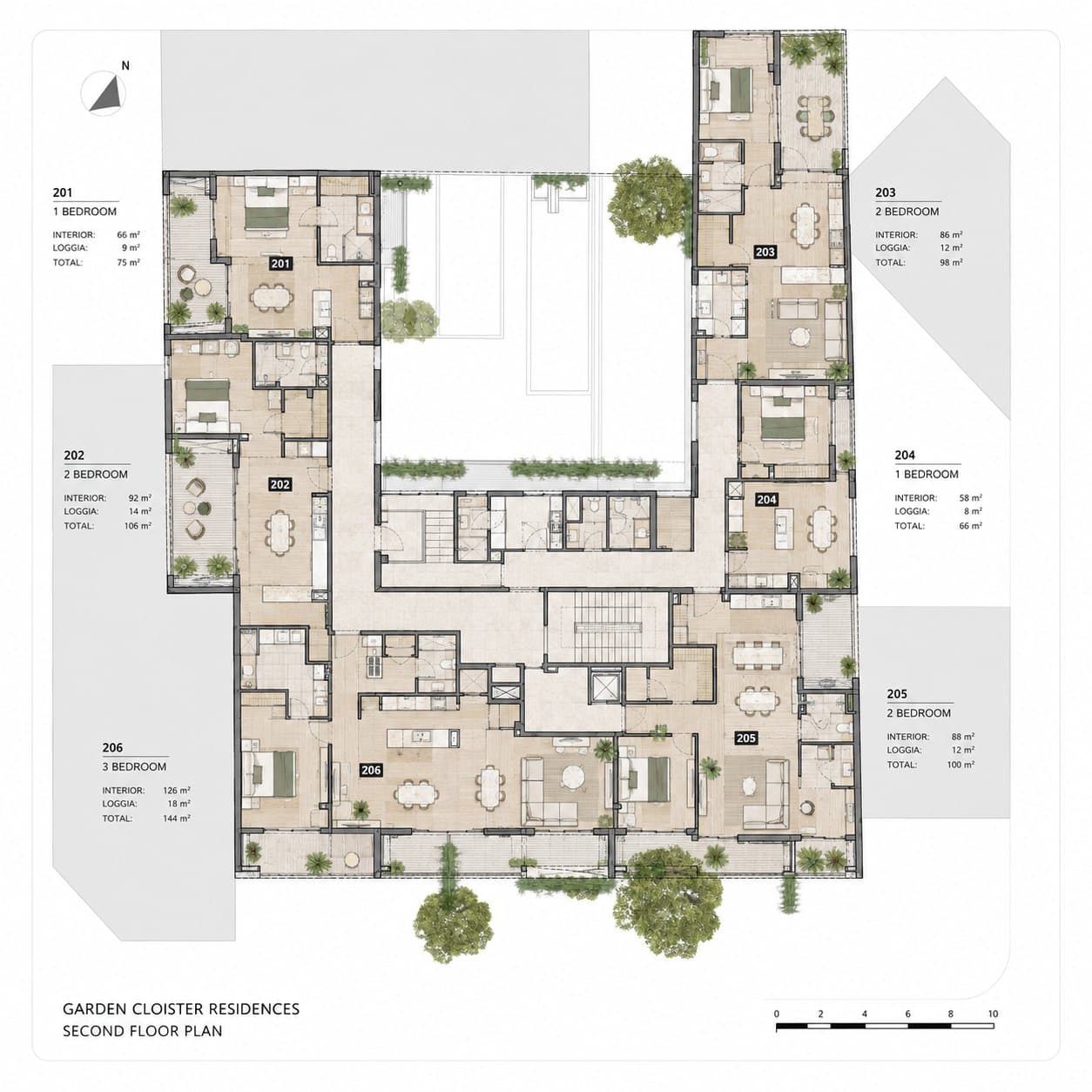 Plans and sections